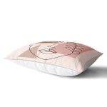 - Rh-Dik-7578-Gorsel2 - Realhomes  Pastel Renkli Onedraw Çizimli Geometrik Desenli Modern Dikdörtgen Yastık Kırlent Kılıfı Realhomes