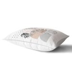 Pastel Renkli Onedraw Çizimli Geometrik Desenli Modern Dikdörtgen Yastık Kırlent Kılıfı Realhomes