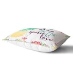 Renkli Ananas Dijital Baskılı Modern Dikdörtgen Yastık Kırlent Kılıfı Realhomes