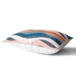 - Rh-Dik-7590-Gorsel2 - Realhomes Renkli Zemin Üzerinde Geometrik Çizim Dijital Baskılı Modern Dikdörtgen Yastık Kırlent Kılıfı Realhomes