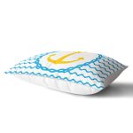 - Rh-Dik-7602-Gorsel2 - Realhomes Beyaz Zemin Üzerinde Çapa Desenli Dijital Baskılı Modern Dikdörtgen Yastık Kırlent Kılıfı Realhomes