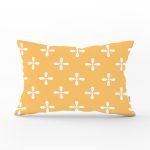 Rengarenk Zemin Üzerinde Çiçek Desenli Dijital Baskılı Modern Dikdörtgen Yastık Kırlent Kılıfı Realhomes