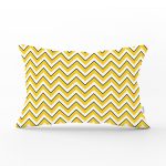 - Rh-Dik-7634-Gorsel1 - Realhomes Beyaz Zemin Üzerinde Sarı Renkli Geometrik Desenli Modern Dikdörtgen Yastık Kırlent Kılıfı Realhomes