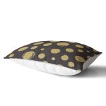 - Rh-Dik-7661-Gorsel2 - Realhomes Siyah Zemin Üzerinde Gold Renkli Geometrik Desenli Modern Dikdörtgen Yastık Kırlent Kılıfı Realhomes