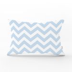 Modern Zigzag Desen Dijital Baskılı Dikdörtgen Yastık Kırlent Kılıfı Realhomes