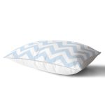 Modern Zigzag Desen Dijital Baskılı Dikdörtgen Yastık Kırlent Kılıfı Realhomes