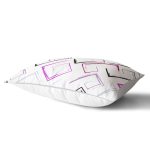 - Rh-Dik-7757-Gorsel2 - Realhomes Beyaz Zeminli Renkli Modern Desenli Dijital Baskılı Modern Dikdörtgen Yastık Kırlent Kılıfı Realhomes