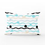 - Rh-Dik-7764-Gorsel1 - Realhomes Beyaz Zeminli Renkli Zigzag Desenli Dijital Baskılı Modern Dikdörtgen Yastık Kırlent Kılıfı Realhomes