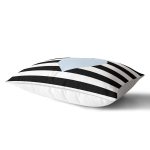 Modern Kalp Desen Dijital Baskılı Dikdörtgen Yastık Kırlent Kılıfı Realhomes