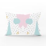 - Rh-Dik-7785-Gorsel1 - Realhomes Beyaz Zemin Üzerinde Renkli Modern Desenli Siyah Puantiyeli Dikdörtgen Yastık Kırlent Kılıfı Realhomes