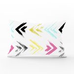 - Rh-Dik-7801-Gorsel1 - Realhomes Beyaz Zemin Üzerinde Renkli Geometrik Desenli Dijital Baskılı Modern Dikdörtgen Yastık Kılıfı Realhomes