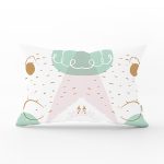 - Rh-Dik-7817-Gorsel1 - Realhomes Beyaz Zemin Üzerinde Renkli Soyut Desenli Dikdörtgen Yastık Kırlent Kılıfı Realhomes