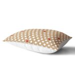 - Rh-Dik-7852-Gorsel2 - Realhomes Renkli Zeminli Beyaz Puantiyeli Dijital Baskılı Modern Dikdörtgen Yastık Kırlent Kılıfı Realhomes