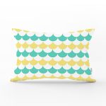 - Rh-Dik-7910-Gorsel1 - Realhomes Beyaz Zemin Üzerinde Renkli Geometrik Desenli Dijital Baskılı Modern Dikdörtgen Yastık Kılıfı Realhomes