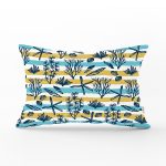 - Rh-Dik-7915-Gorsel1 - Realhomes Beyaz Zemin Üzerinde Renkli Modern Çizgili Deniz Motifli Dikdörtgen Yastık Kırlent Kılıfı Realhomes