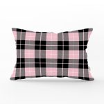 - Rh-Dik-7927-Gorsel1 - Realhomes Renkli Pastel Zemin Üzerinde Siyah Ekose Desenli Modern Dikdörtgen Yastık Kırlent Kılıfı Realhomes