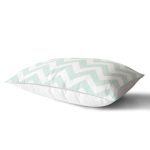 Modern Zigzag Dijital Baskılı Dikdörtgen Yastık Kırlent Kılıfı Realhomes