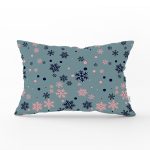 - Rh-Dik-7953-Gorsel1 - Realhomes Renkli Zeminli Kartanesi Desenli Dijital Baskılı Modern Dikdörtgen Yastık Kırlent Kılıfı Realhomes