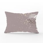 - Rh-Dik-7983-Gorsel1 - Realhomes Pastel Zemin Üzerinde Gold Detaylı Yaprak Desenli Modern Dikdörtgen Yastık Kırlent Kılıfı Realhomes