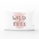 - Rh-Dik-7991-Gorsel1 - Realhomes Beyaz Zemin Üzerinde Pastel Renkli Ananas Desenli Modern Dikdörtgen Yastık Kırlent Kılıfı Realhomes