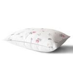 - Rh-Dik-8006-Gorsel2 - Realhomes Pastel Zemin Üzerşnde Siyah Beyaz Renkli Puantiye Desenli Dikdörtgen Yastık Kırlent Kılıfı Realhomes