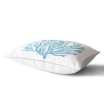 Beyaz Zemin Üzerinde Renkli Deniz Yıldızı Desenli Modern Dikdörtgen Yastık Kırlent Kılıfı Realhomes