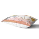 - Rh-Dik-8026-Gorsel2 - Realhomes Beyaz Zemin Üzerinde Pastel Renkli Yaprak Desenli Modern Dikdörtgen Yastık Kırlent Kılıfı Realhomes