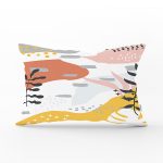 - Rh-Dik-8031-Gorsel1 - Realhomes Renkli Zeminli Beyaz Puantiye Desenli Dijital Baskılı Modern Dikdörtgen Yastık Kırlent Kılıfı Realhomes