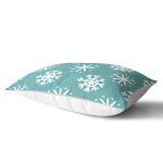 - Rh-Dik-8038-Gorsel2 - Realhomes Renkli Zemin Üzerinde Beyaz Kartanesi Desenli Dijital Baskılı Modern Dikdörtgen Yastık Kılıfı Realhomes