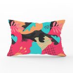 - Rh-Dik-8063-Gorsel1 - Realhomes Renkli Zeminli Geometrik Desenli Dijital Baskılı Modern Dikdörtgen Yastık Kırlent Kılıfı Realhomes