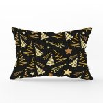 - Rh-Dik-8071-Gorsel1 - Realhomes Renkli Zeminli Çam Ağacı Desenli Dijital Baskılı Modern Dikdörtgen Yastık Kırlent Kılıfı Realhomes