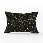 - Rh-Dik-8073-Gorsel1 - Realhomes Renkli Zeminli Çam Ağacı Desenli Dijital Baskılı Modern Dikdörtgen Yastık Kırlent Kılıfı Realhomes