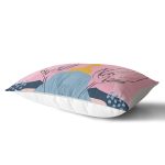 - Rh-Dik-8087-Gorsel2 - Realhomes Rengarenk Zemin Üzerinde Pastel Desenli Çiçek Motifli Modern Dikdörtgen Yastık Kırlent Kılıfı Realhomes