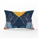 - Rh-Dik-8089-Gorsel1 - Realhomes Rengarenk Zemin Üzerinde Pastel Desenli Çiçek Motifli Modern Dikdörtgen Yastık Kırlent Kılıfı Realhomes