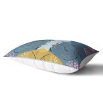 - Rh-Dik-8093-Gorsel2 - Realhomes Renkli Zemin Üzerinde Pastel Renkli Yaprak Desenli Modern Dikdörtgen Yastık Kırlent Kılıfı Realhomes