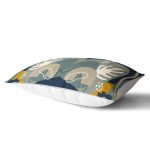 - Rh-Dik-8098-Gorsel2 - Realhomes Renkli Zemin Üzerinde Yaprak Desenli Dijital Baskılı Modern Dikdörtgen Yastık Kırlent Kılıfı Realhomes