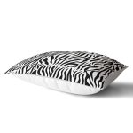 - Rh-Dik-8105-Gorsel2 - Realhomes Beyaz Zeminli Siyah Geometrik Desenli Dijital Baskılı Modern Dikdörtgen Yastık Kırlent Kılıfı Realhomes