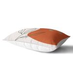 - Rh-Dik-8116-Gorsel2 - Realhomes Pastel Zemin Üzerinde Yaprak Desenli Dijital Baskılı Modern Dikdörtgen Yastık Kırlent Kılıfı Realhomes