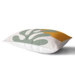 - Rh-Dik-8120-Gorsel2 - Realhomes Pastel Zemin Üzerinde Yaprak Desenli Dijital Baskılı Modern Dikdörtgen Yastık Kırlent Kılıfı Realhomes