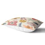 - Rh-Dik-8122-Gorsel2 - Realhomes Pastel Zemin Üzerinde Çiçek Desenli Dijital Baskılı Modern Dikdörtgen Yastık Kırlent Kılıfı Realhomes