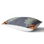 Pastel Zemin Üzerinde Çiçek Desenli Dijital Baskılı Modern Dikdörtgen Yastık Kırlent Kılıfı Realhomes