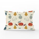 - Rh-Dik-8141-Gorsel1 - Realhomes Pastel Zeminli Renkli Meyva Desenli Dijital Baskılı Modern Dikdörtgen Yastık Kırlent Kılıfı Realhomes