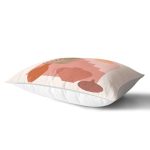 Pastel Zemin Üzerinde Güneş Desenli Dijital Baskılı Modern Dikdörtgen Yastık Kırlent Kılıfı Realhomes