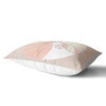 Pastel Zeminli Geometrik Desenli Dijital Baskılı Modern Dikdörtgen Yastık Kırlent Kılıfı Realhomes