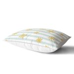 - Rh-Dik-8208-Gorsel2 - Realhomes Beyaz Zemin Üzerinde Renkli Çizgili Gold Detaylı Kartanesi Desenli Dikdörtgen Kırlent Kılıfı Realhomes