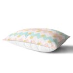 - Rh-Dik-8218-Gorsel2 - Realhomes Beyaz Zemin Üzerinde Renkli Zigzag Desenli Geometrik Desenli Dikdörtgen Yastık Kırlent Kılıfı Realhomes