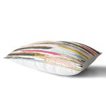 - Rh-Dik-8254-Gorsel2 - Realhomes Beyaz Zemin Üzerinde Renkli Yatay Çizgili Dikdörtgen Yastık Kırlent Kılıfı Realhomes