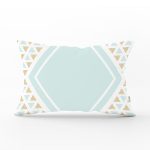 - Rh-Dik-8256-Gorsel1 - Realhomes Renkli Zeminli Geometrik Desenli Dijital Baskılı Modern Dikdörtgen Yastık Kırlent Kılıfı Realhomes