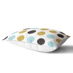 - Rh-Dik-8279-Gorsel2 - Realhomes Beyaz Zeminli Renkli Puantiyeli Dijital Baskılı Modern Dikdörtgen Yastık Kırlent Kılıfı Realhomes