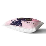 - Rh-Dik-829-Gorsel2 - Realhomes Sevimli Kedi Dijital Baskılı Dikdörtgen Yastık Kırlent Kılıfı Realhomes